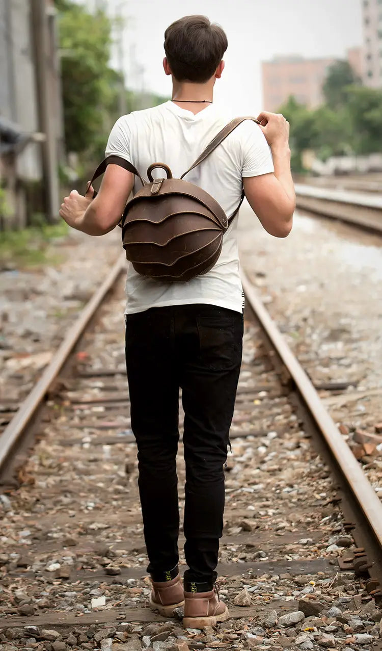 Unisex Retro Vintage Handmade Backpack