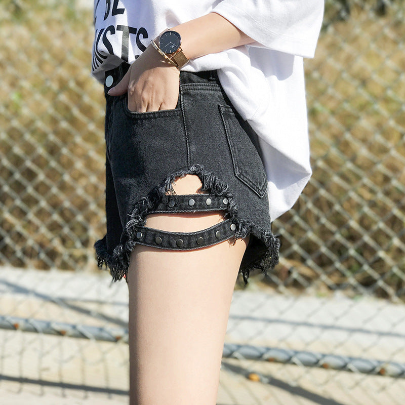 Denim Cotton: Unleash the Main Fabric Ingredient - Black / S