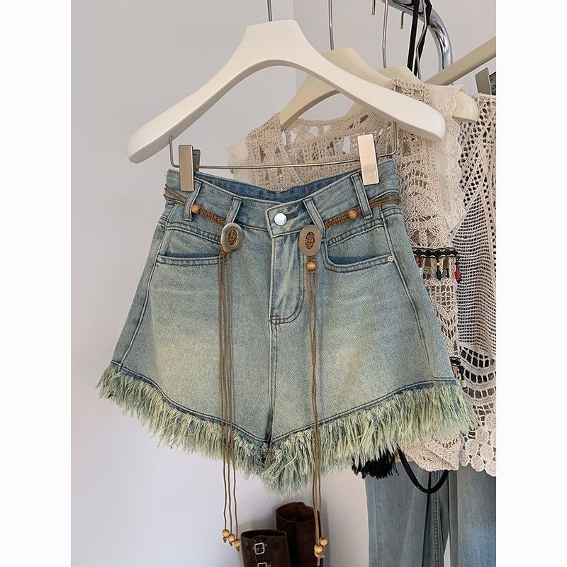 Denim Daredevils Raw Edge Denim Shorts - 4