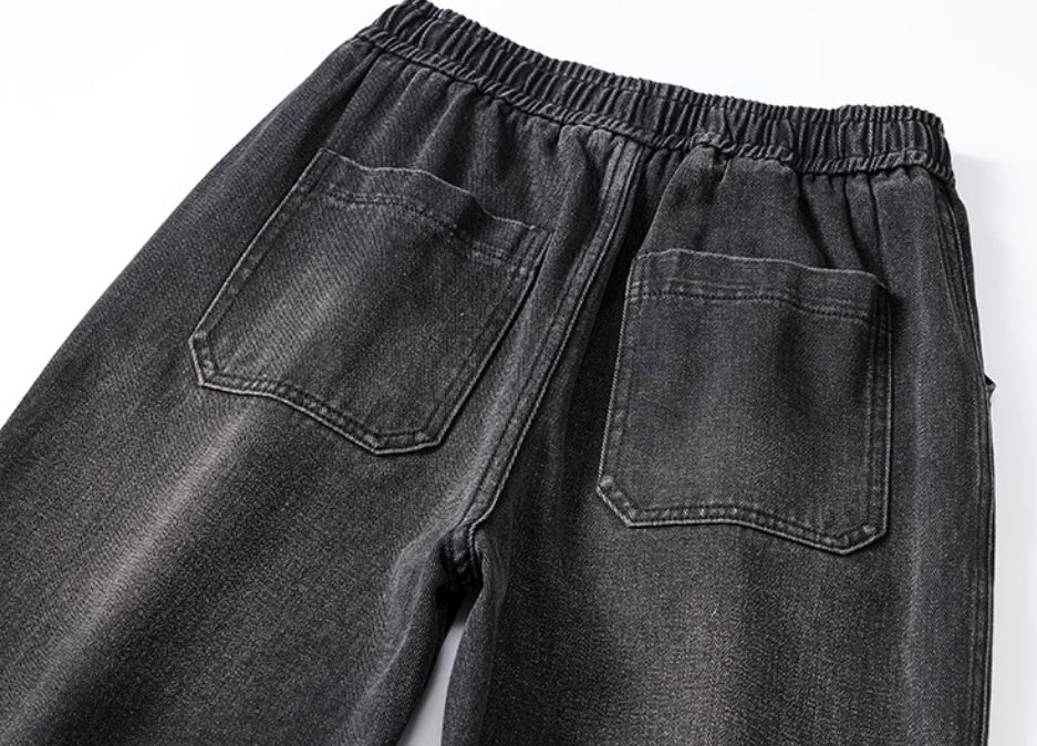 American-style Straight Loose Spring Fashion Brand Boys’ Overalls
