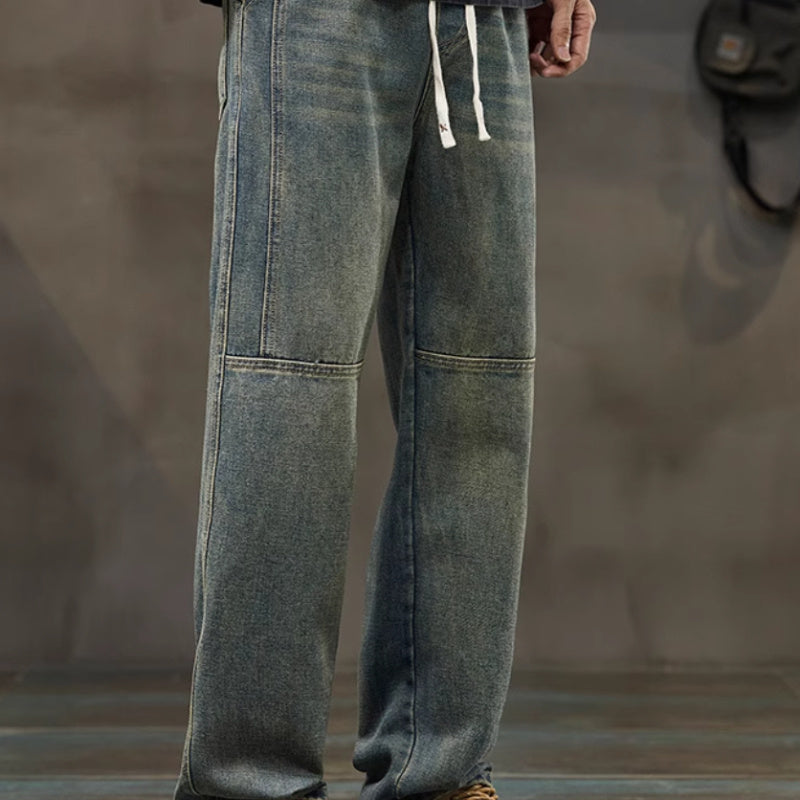 American-style Straight Loose Spring Fashion Brand Boys’ Overalls