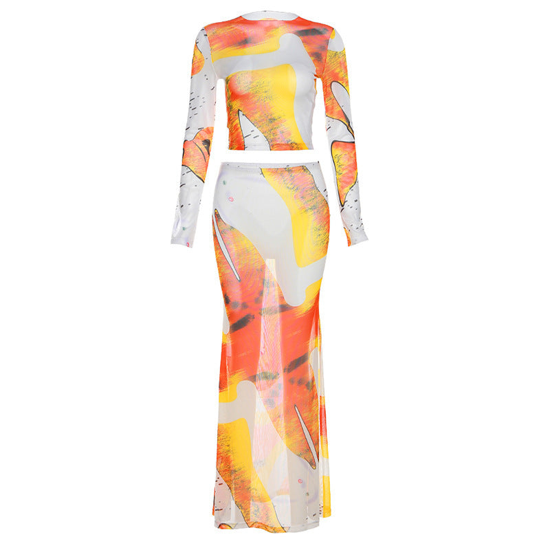 Slim-fit High Waist Dress Suit - Color / S