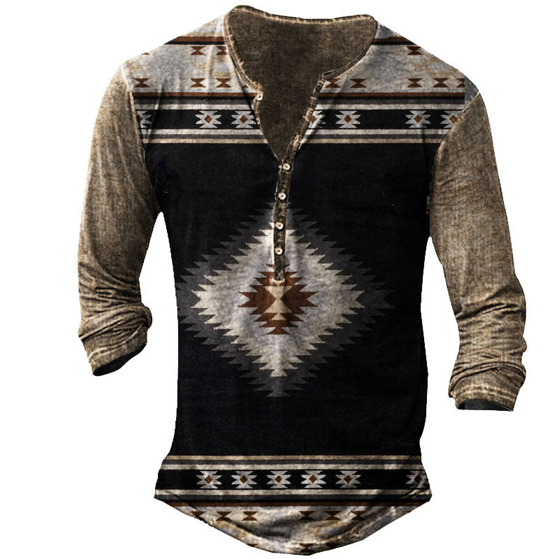 Digital Printing Men’s Street Sports Fashion Top - JW3 / XXS