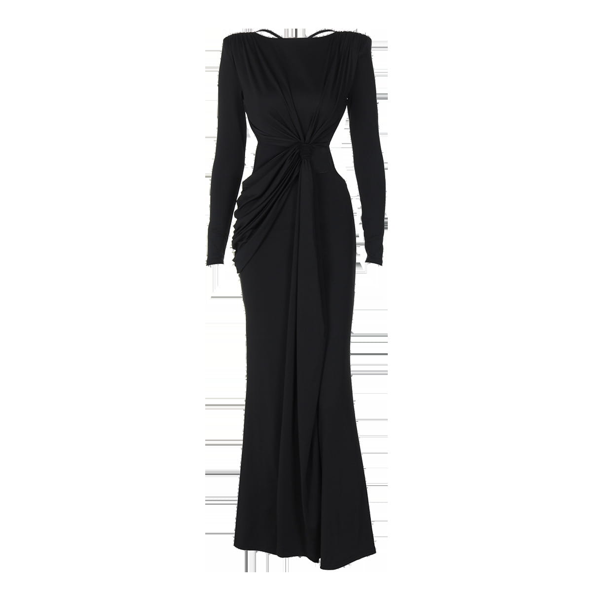 Women’s Sexy Hot Girl Back Hollow-out Slim-fit Long Sleeve Dress