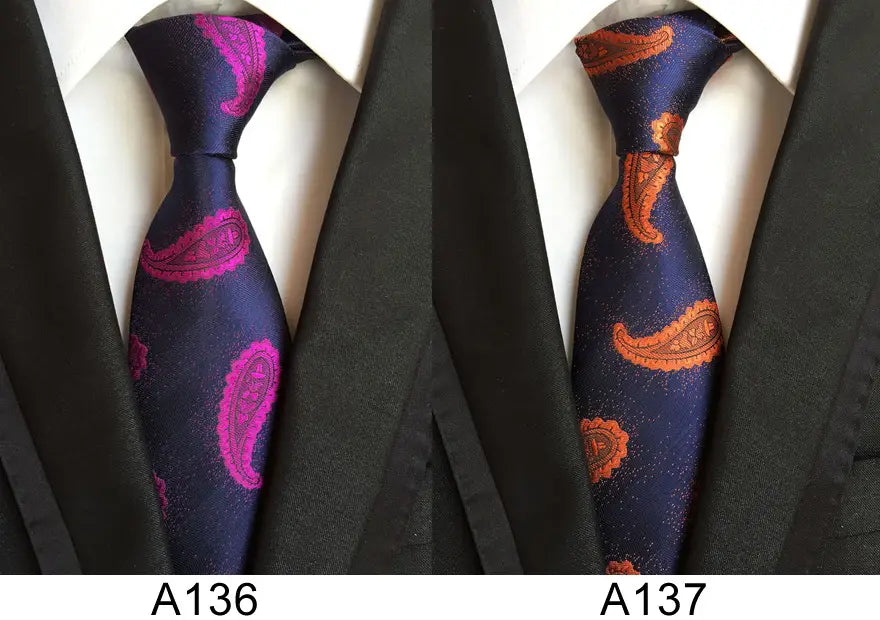 Men’s Casual Formal Wear Polyester Jacquard Tie