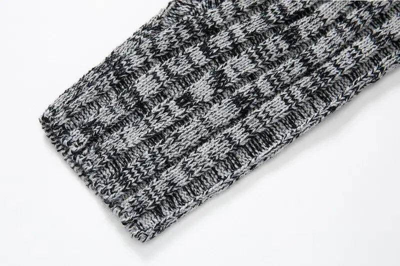 Horn Button Slim Fit Men’s Sweater