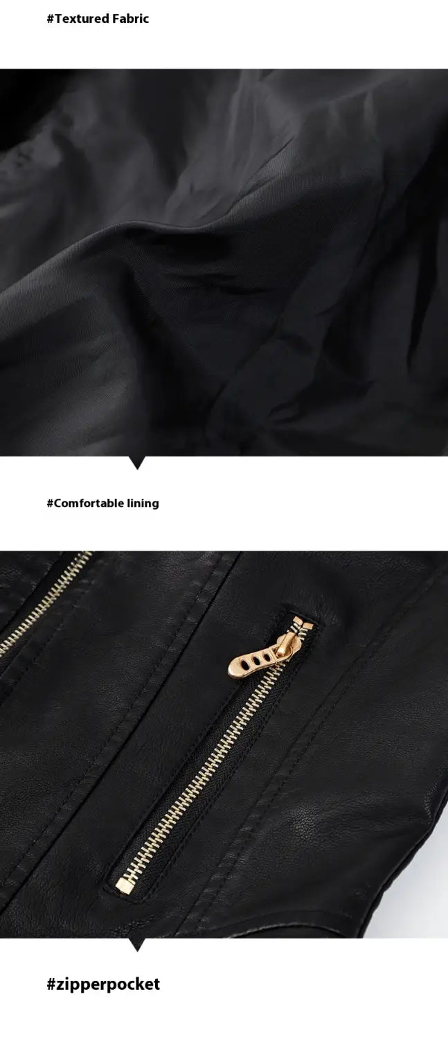 Fashion Best-seller Leather Jacket Coat Women