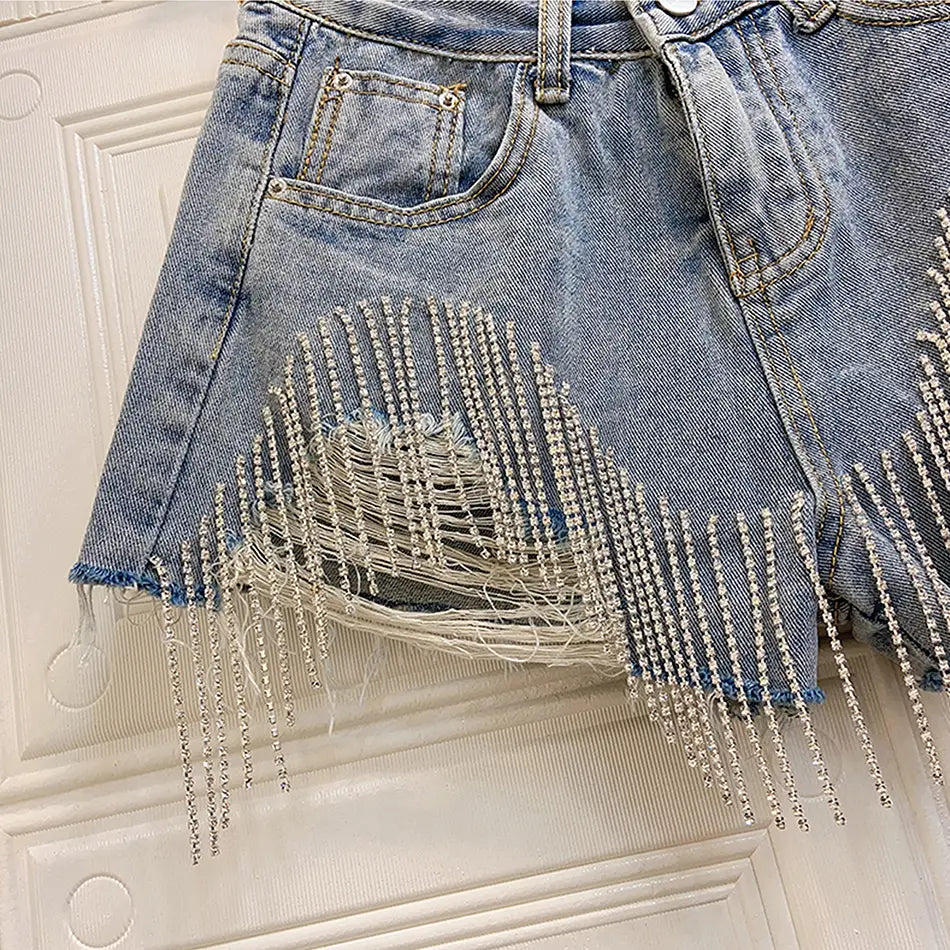 Beaded Azure Luxury Clothing For Women High End Fashion Online