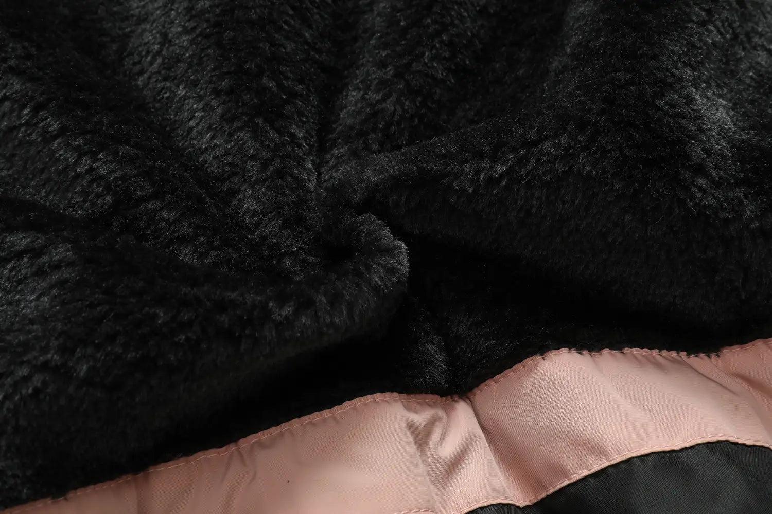 Women’s Cotton Jacket Drawstring Cinched Hoodie Fleece-lined Warm