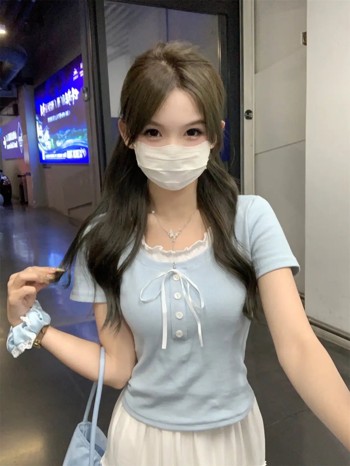 Sweet And Spicy Design Slim Fit Slimming Short Top