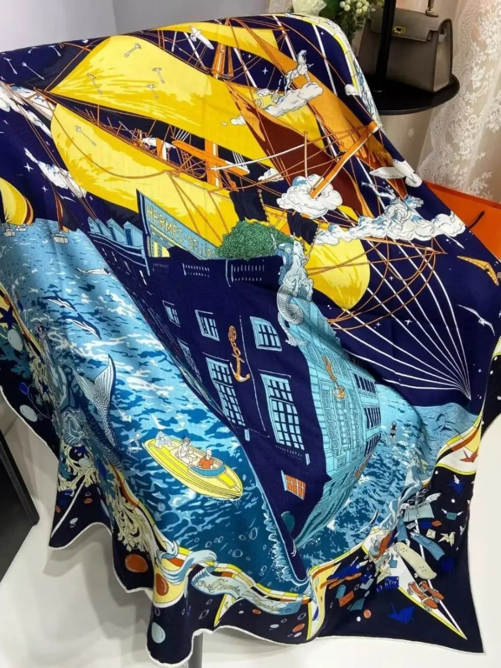 Fashionable New Silk Wool Shawl For Women