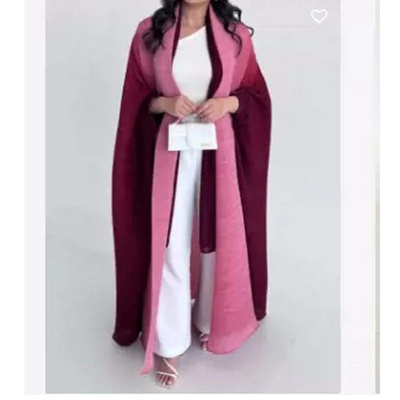 Sanzhai Shoulder Cloak Coat Pleated Loose Plus Size Scarf