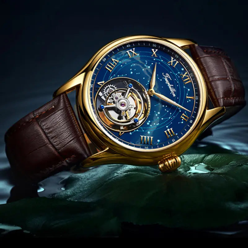 Tourbillon Time Machine Luxury Clothing For Men