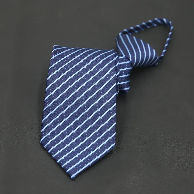 Men’s Formal Wear Business Zipper Tie-free