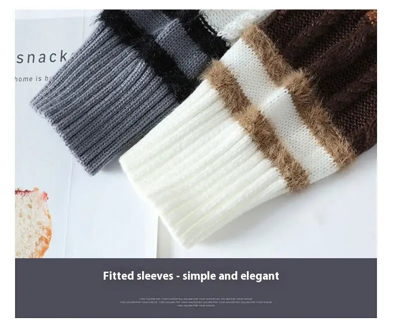 Round Neck Men’s Casual Sweater