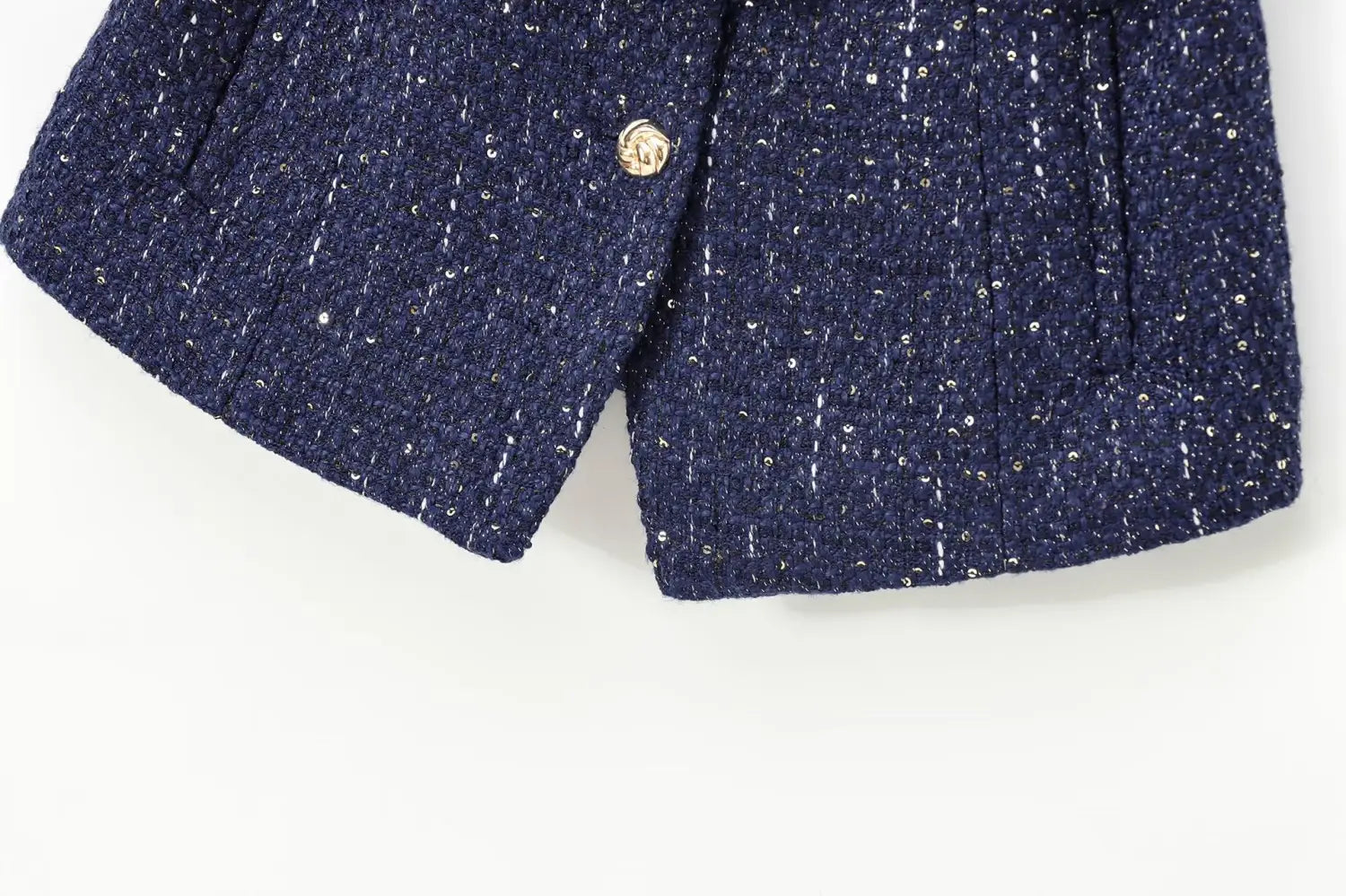 With Belt Beads Decoration All-matching Comfortable Texture Vest