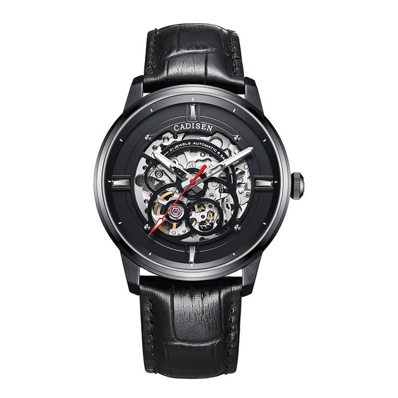 Luminous Sapphire Luxury Stainless Steel Timepiece
