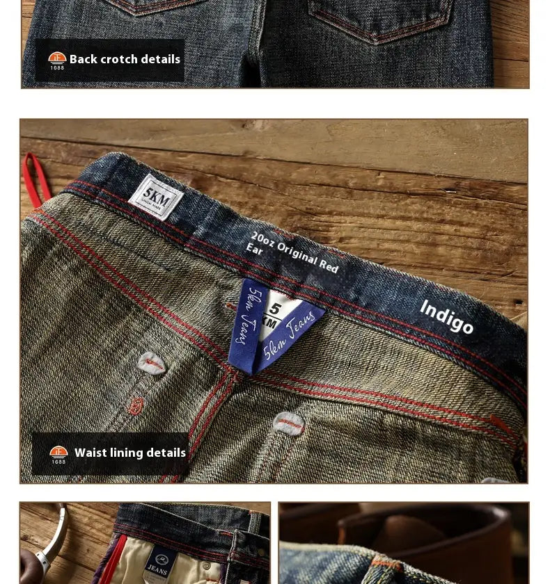 Retro Autumn And Winter Thickening Trousers