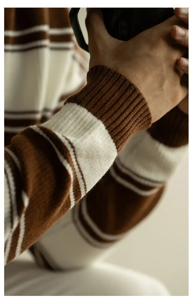 Loose Trendy Knitwear Top For Men