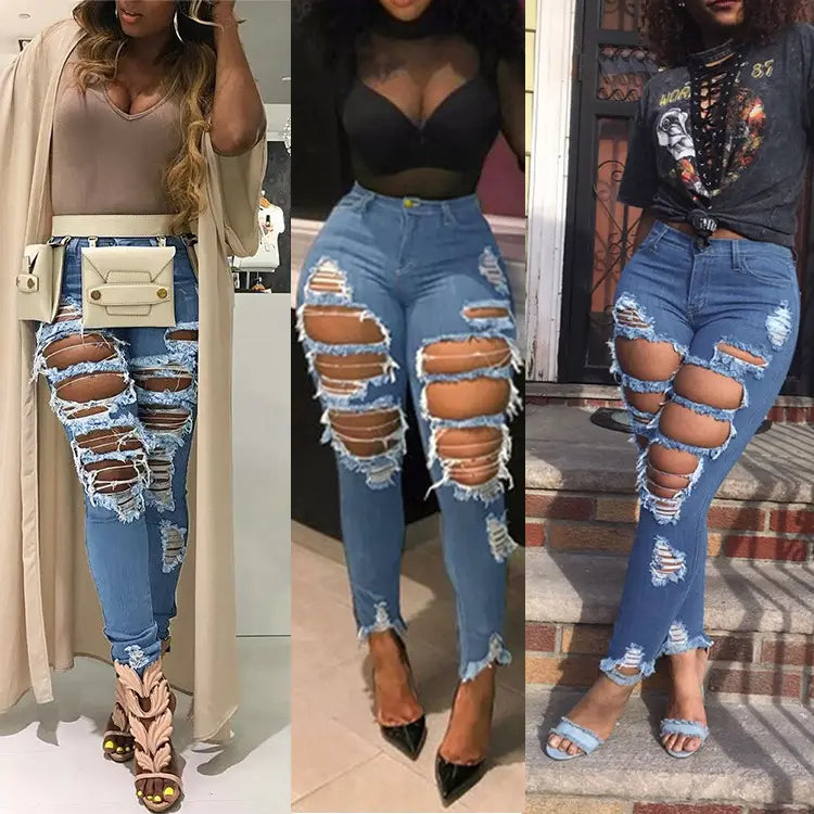 Women’s Beggar Denim Skinny Pants