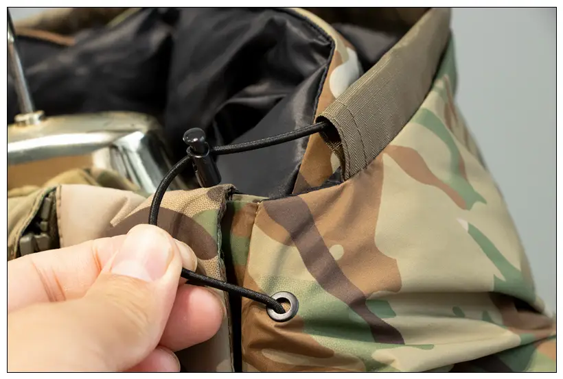 Men’s Outdoor Mountaineering Camping Thermal Technology Waterproof Fabric Down Jacket
