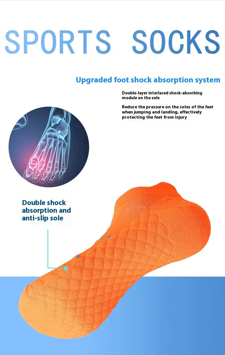 Outdoor Towel Bottom Couple Professional Socks For Running