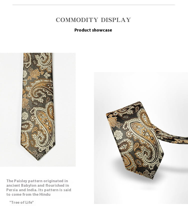 Korean Style Men’s Business Formal Business Working Tie