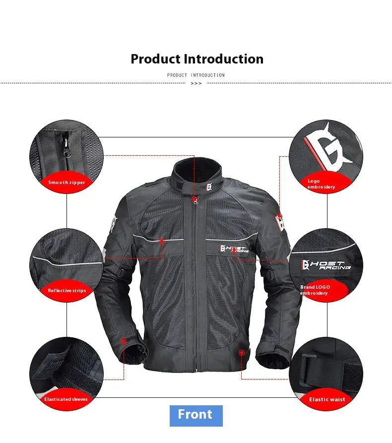 Motorcycle Riding Warm And Anti Fall Racing Jacket