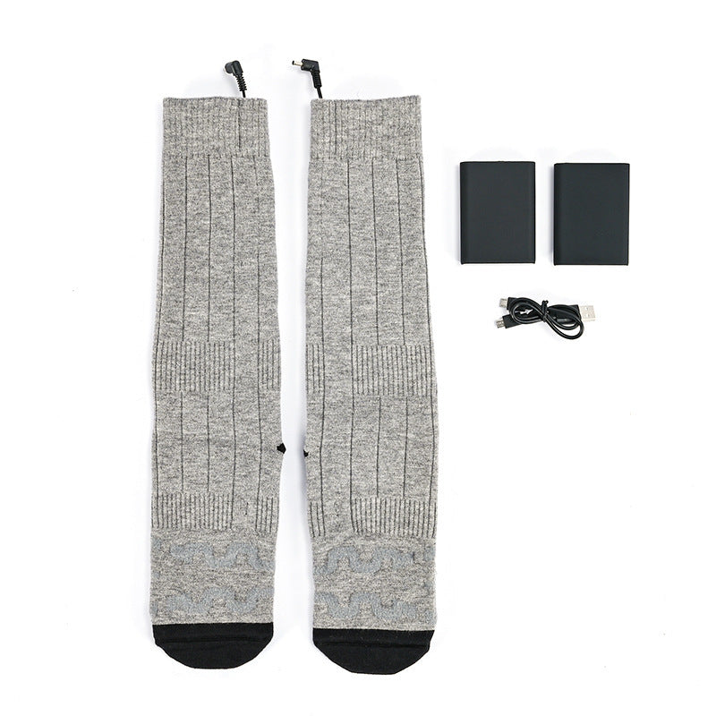 Outdoor Men’s And Women’s Skiing Electric Heating Warm Stockings