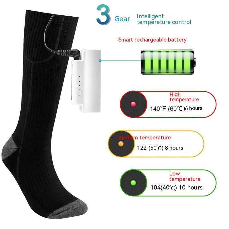 Outdoor Men’s And Women’s Skiing Electric Heating Warm Stockings