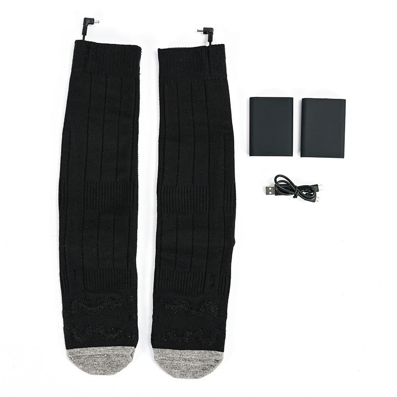 Outdoor Men’s And Women’s Skiing Electric Heating Warm Stockings