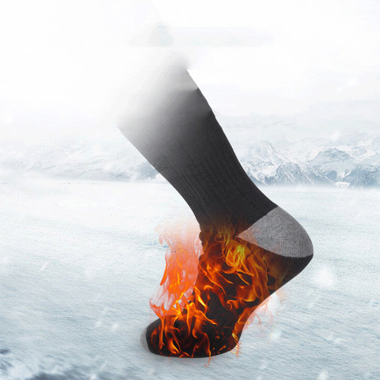 Outdoor Men’s And Women’s Skiing Electric Heating Warm Stockings