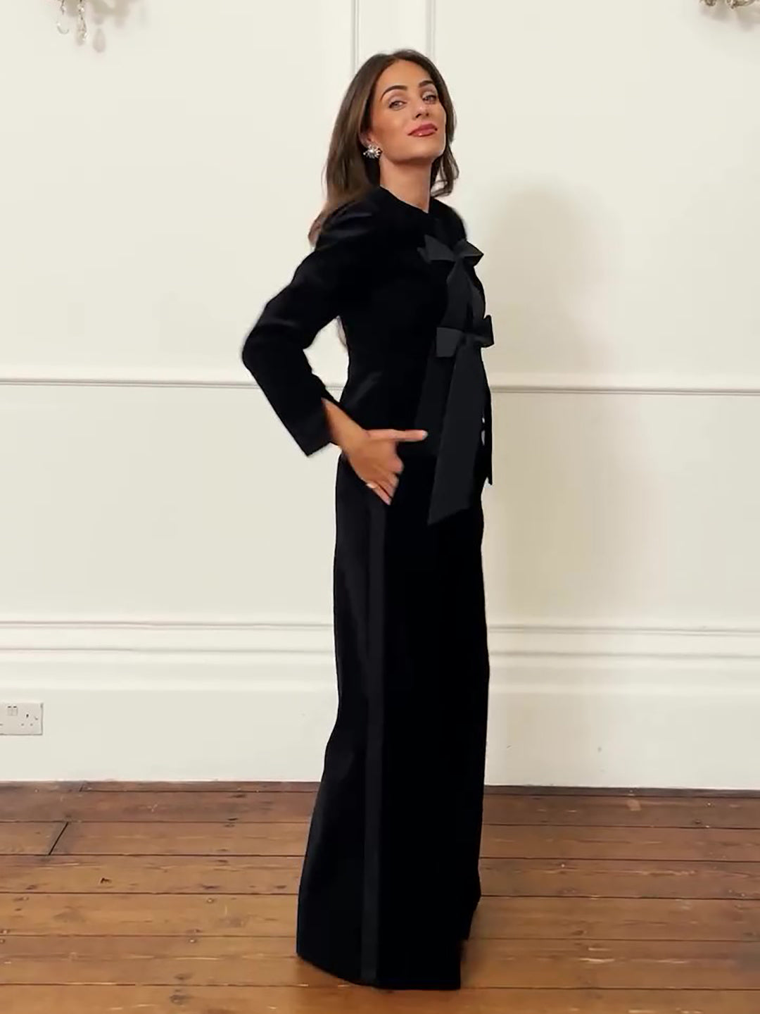 Elegant Polyester Jacket Global Luxury Fashion Brand - 4