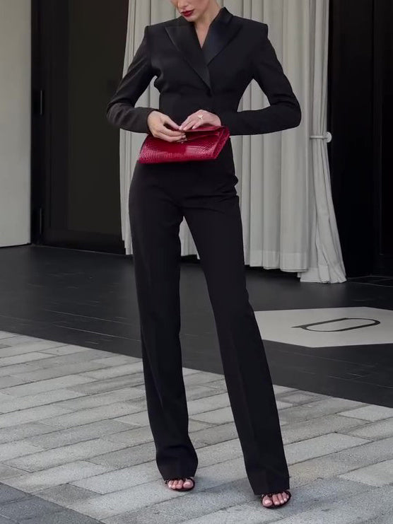 Elegant Slim Fit Pants Global Luxury Fashion Brand - 4