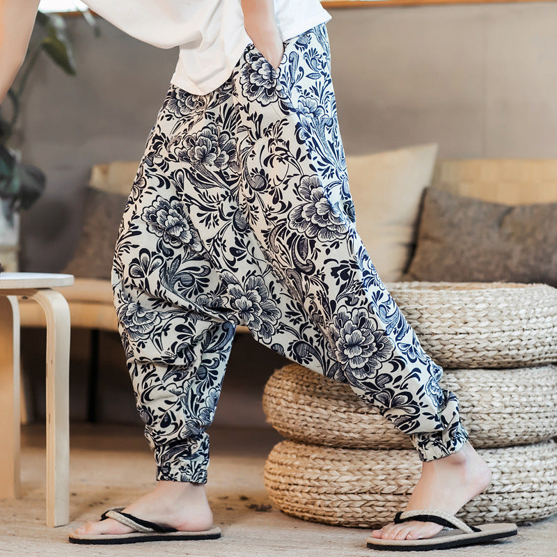 Printed men’s Capris - 3style / M