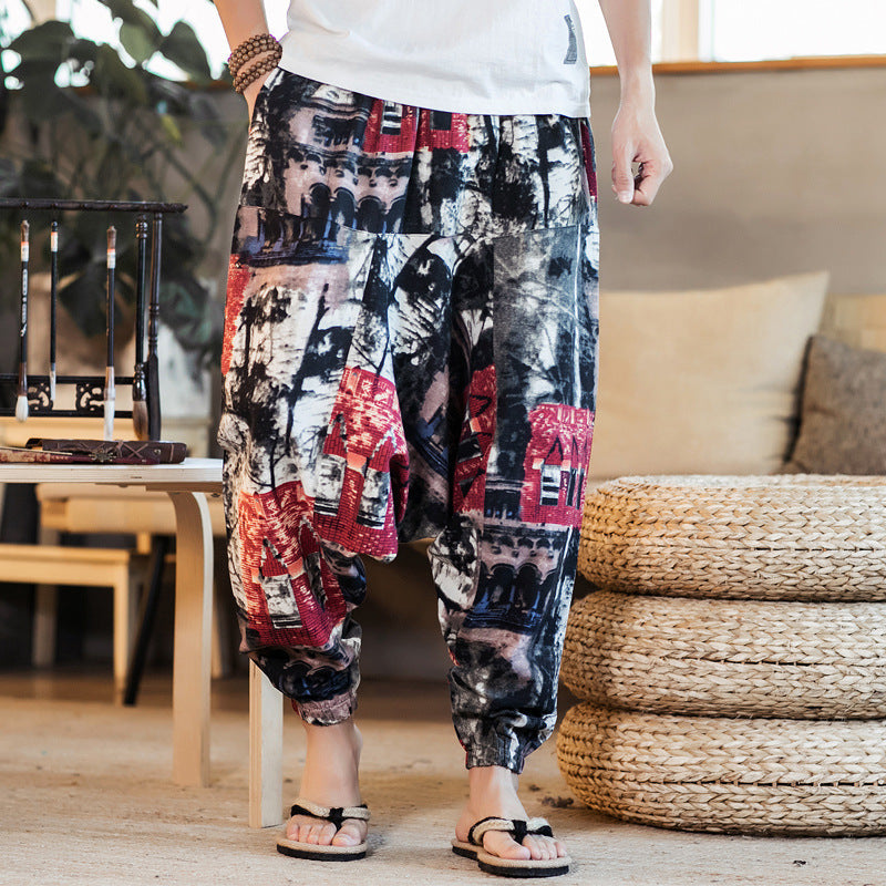 Printed men’s Capris - 6style / XL