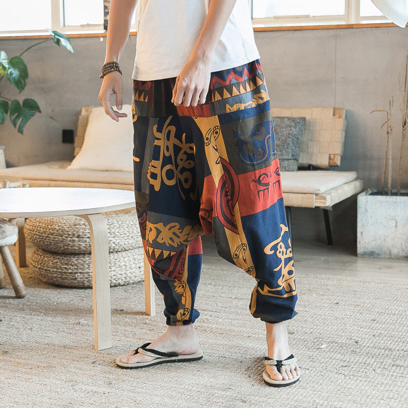 Printed men’s Capris - 8style / 3XL