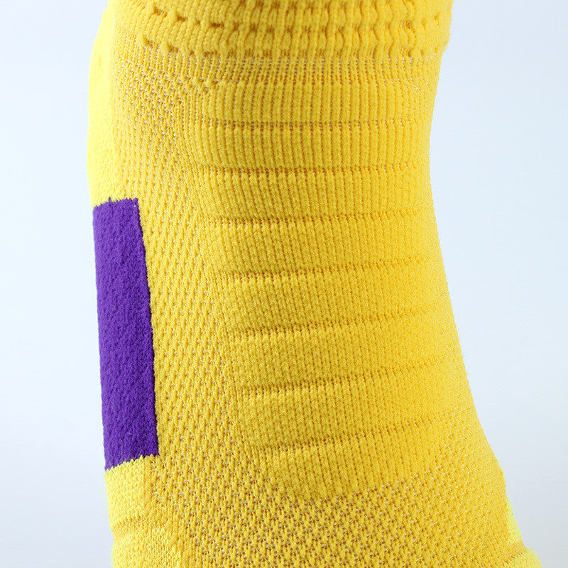 Men’s Basketball Socks Letter High-top Thickening Moisture-absorbing Sports Tide Socks