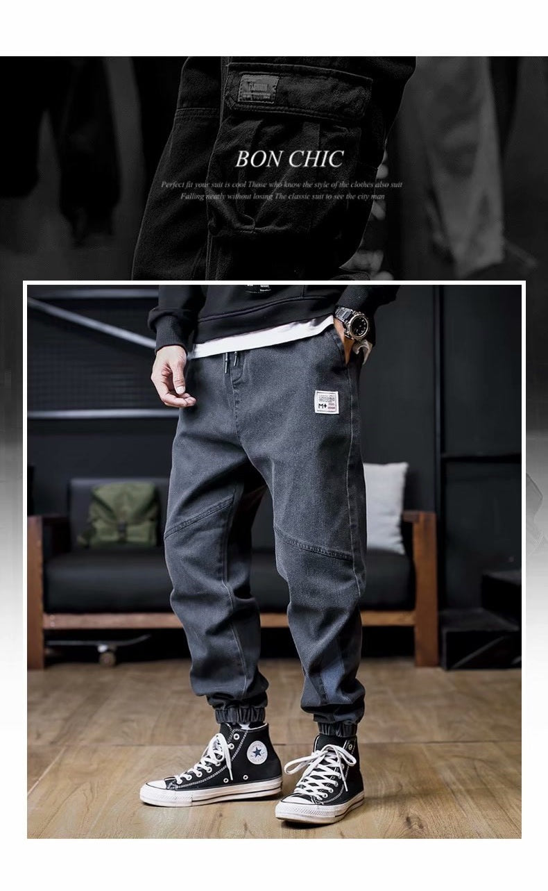 Summer Men’s Harem Leisure Extra Large Oversized Jeans