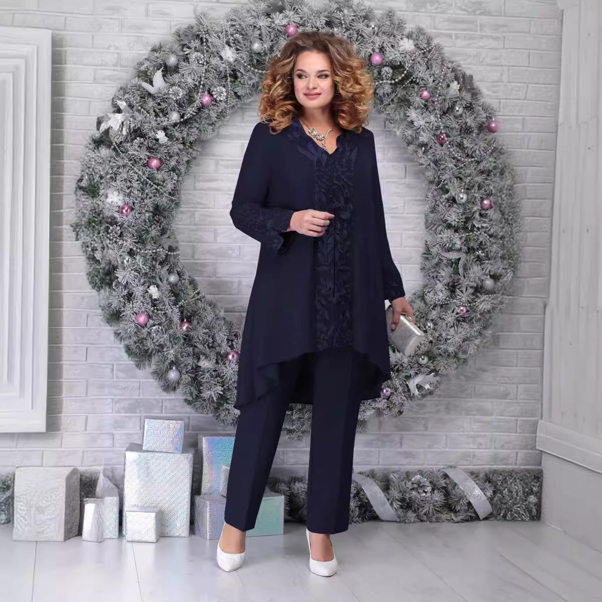 Emerald Nights Luxury Clothing Temperament Trousers