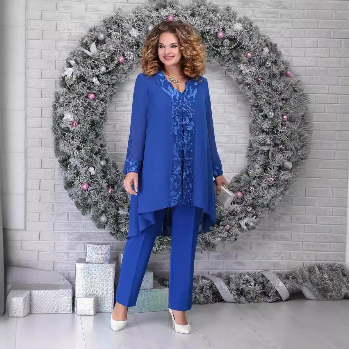 Emerald Nights Luxury Clothing Temperament Trousers
