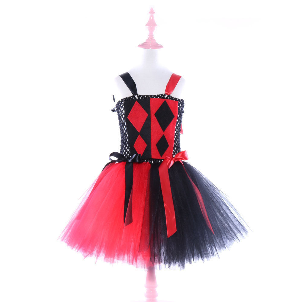 Pengpeng Princess Dress Halloween Children Clothing - Little ugly girl / 90cm