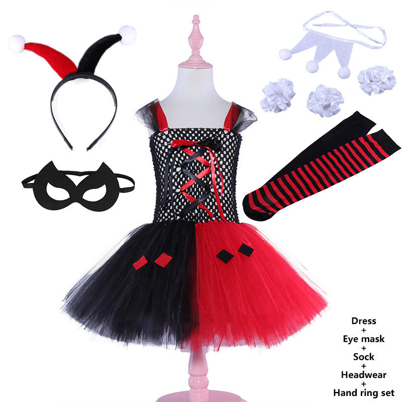 Pengpeng Princess Dress Halloween Children Clothing - New skirt and suits / 90cm