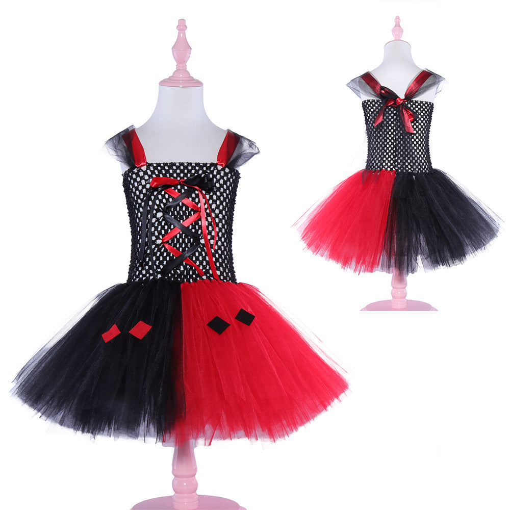 Pengpeng Princess Dress Halloween Children Clothing - New skirt / 90cm