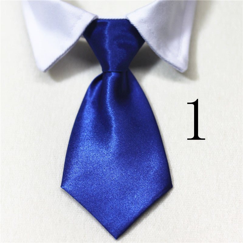Stripe Cat And Dog Fake Collar - Color1 / S