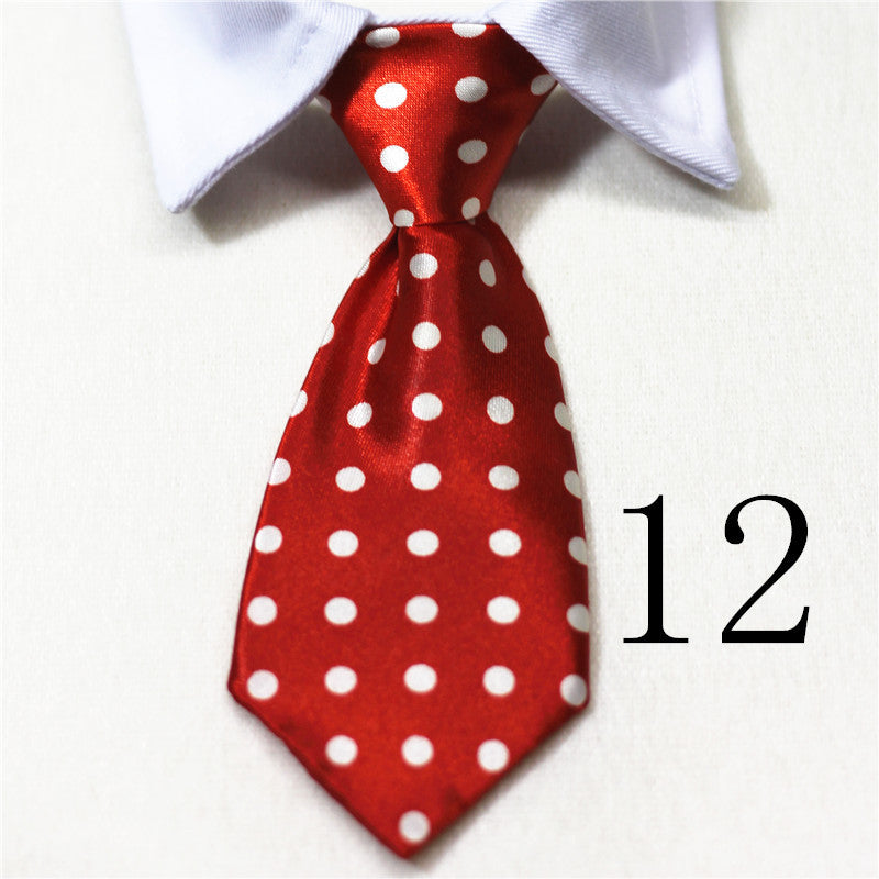 Stripe Cat And Dog Fake Collar - Color12 / S