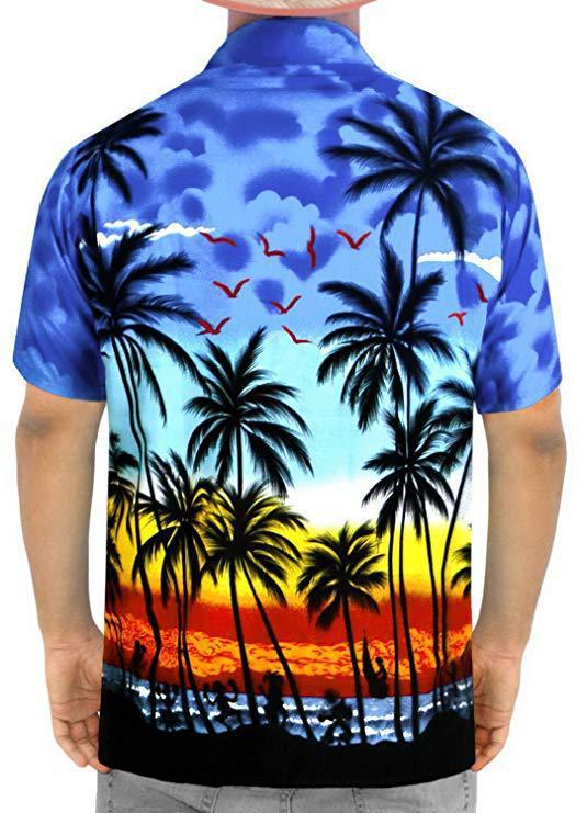 Hawaii Beach 3D Printed Short Sleeve