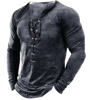 European And American Sports Long Sleeved Men’s Print - CT28PL1471 / S