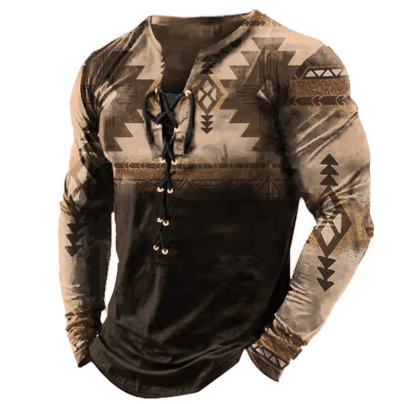 European And American Sports Long Sleeved Men’s Print - CT28PL1473 / S