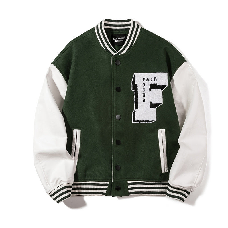 European And American Street High Street Style Retro Loose Men - Green / M